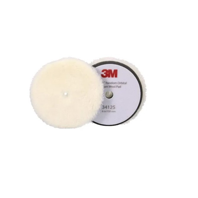 3M Perfect-It Random Orbital Medium Wool Compounding Pad 150MM (PKT 2)