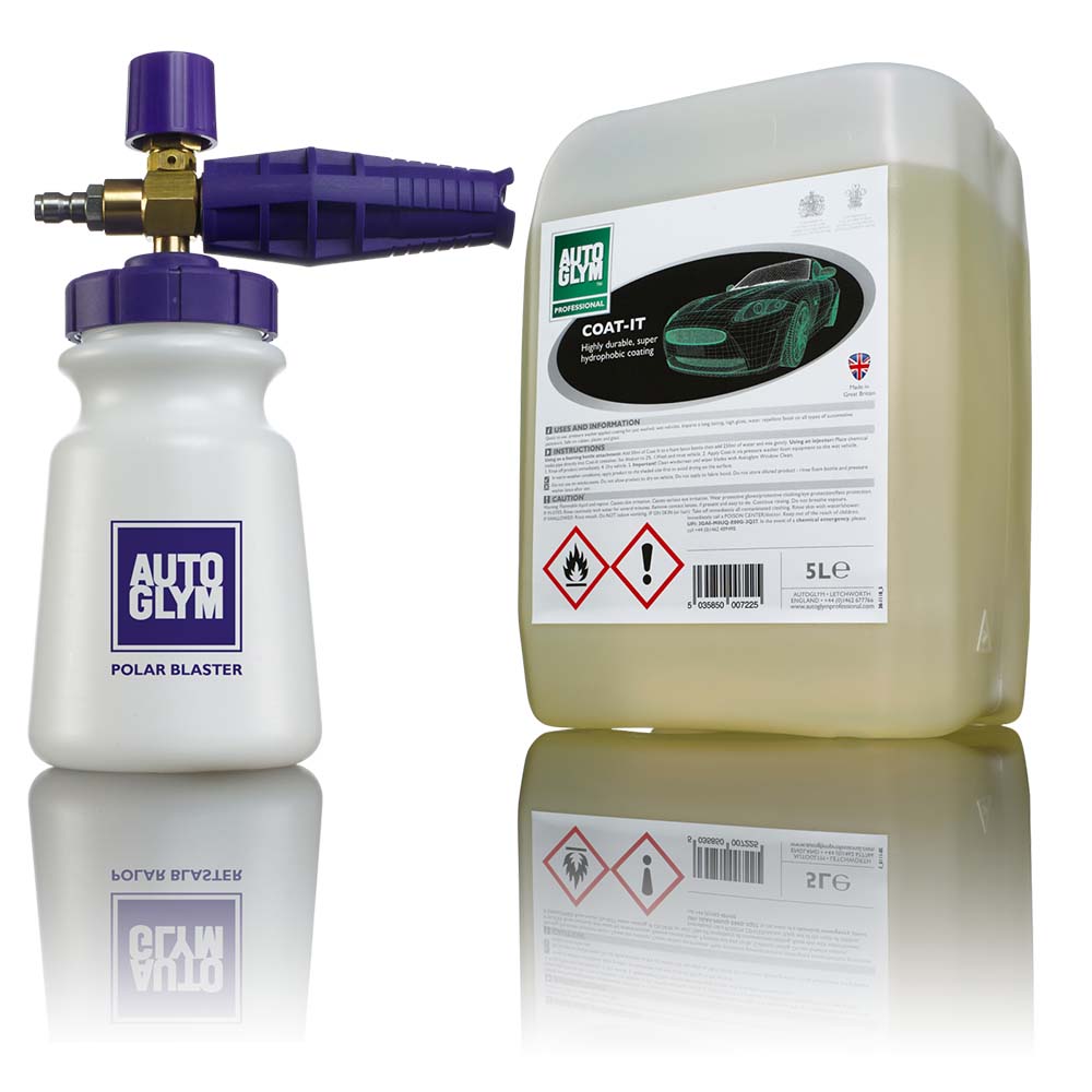 Autoglym Coat It 5lt And Polar Blaster Foam Cannon Como Kit