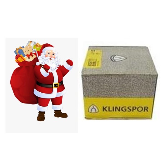 Klingspor Velcro Disc 150mm - (80 - 600 grit)