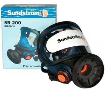 Sundstrom SR 200 Full Face Mask - Poly Visor