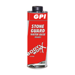 Bodyworx Stone Guard Water Based Black 1lt