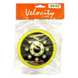 Velocity Velcro Face Pad 125mm DA 8 Holes