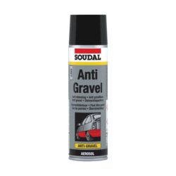 Soudal Antigravel 500ml Black Aerosol