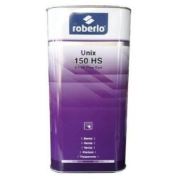 Roberlo UNIX 150 5lt Highly versatile HS 2:1 clear coat with high finish and ease of use