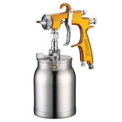 Star V3 LVLP2000 Spray Gun Suction Available In 1.2-1.3-1.4-1.5-1.6-1.8-2.0MM Gold