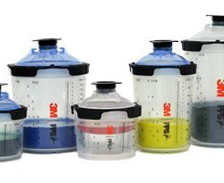 3M PPS Series 2.0 Spray Cup System Kit Standard (650 mL), 200u Micron Filter