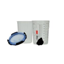 3M PPS Series 2.0 Spray Cup System Kit  Midi (400 mL), 125u Micron Filter