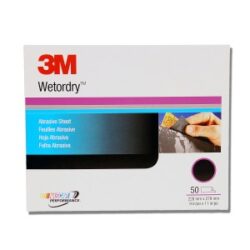 3M Imperial WetorDry Sheet, 5-1/2" x 9", 2000 grit, Micro-F