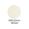 Cartec White Medium Finishing Pad 160 X 12mm Single
