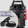 P7-MIG-WH 12/24v 6200 Peak Amps AGM Batteries Booster With MIG Welder, Wheels & Handle