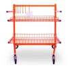 Parts Cart With 2 Shelves