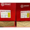 Smart Gold Velcro Sanding Strips Multiholes 115mm X 12m 80g - 320g